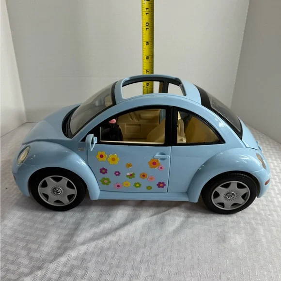 Barbie Light Blue Convertible Car - Picture 5 of 7